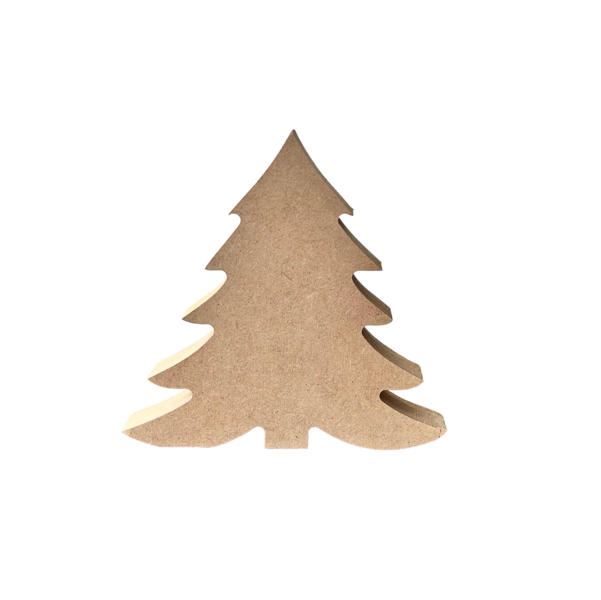 Unfinished MDF Primitive Rustic Wood Christmas Tree Fluffy Style Tall ws10