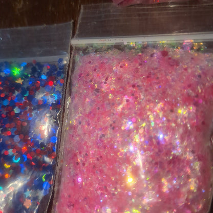 Premium Glitter Eight packages 1 oz Each