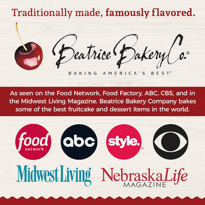Grandma's Fruitcake in Holiday Tin | 1 lb | Beatrice Bakery