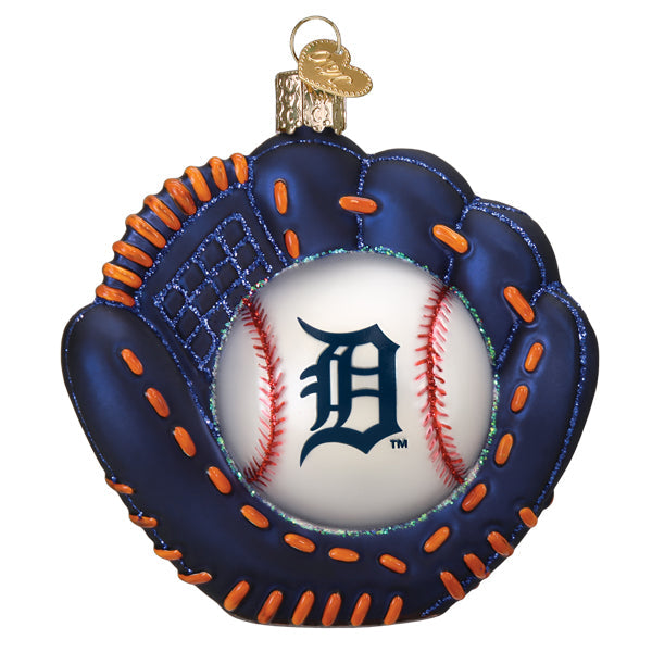 Tigers Baseball Mitt Ornament NOT AVAILABLE AT MINDEN STORE