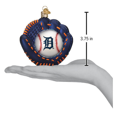 Tigers Baseball Mitt Ornament NOT AVAILABLE AT MINDEN STORE