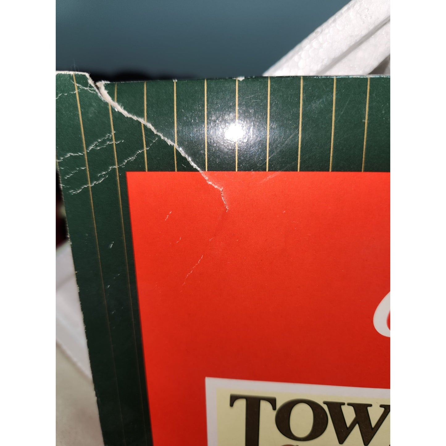 Coca-Cola Coke Town Square Collection Central High AS IS damaged roof cc41