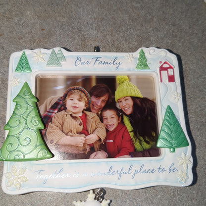 Hallmark Our Family Ornament in Box 2010