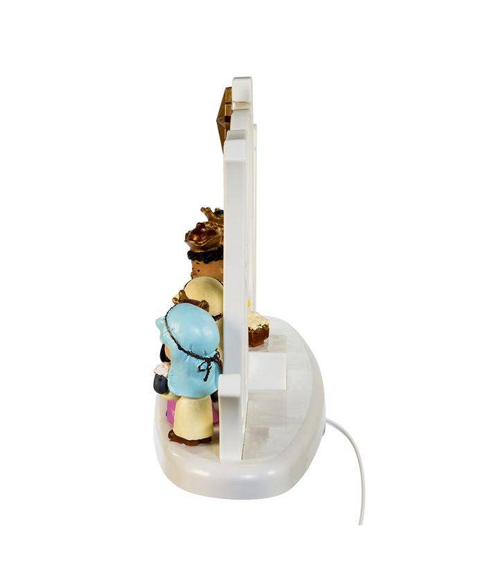 Peanuts Lighted Nativity pe1