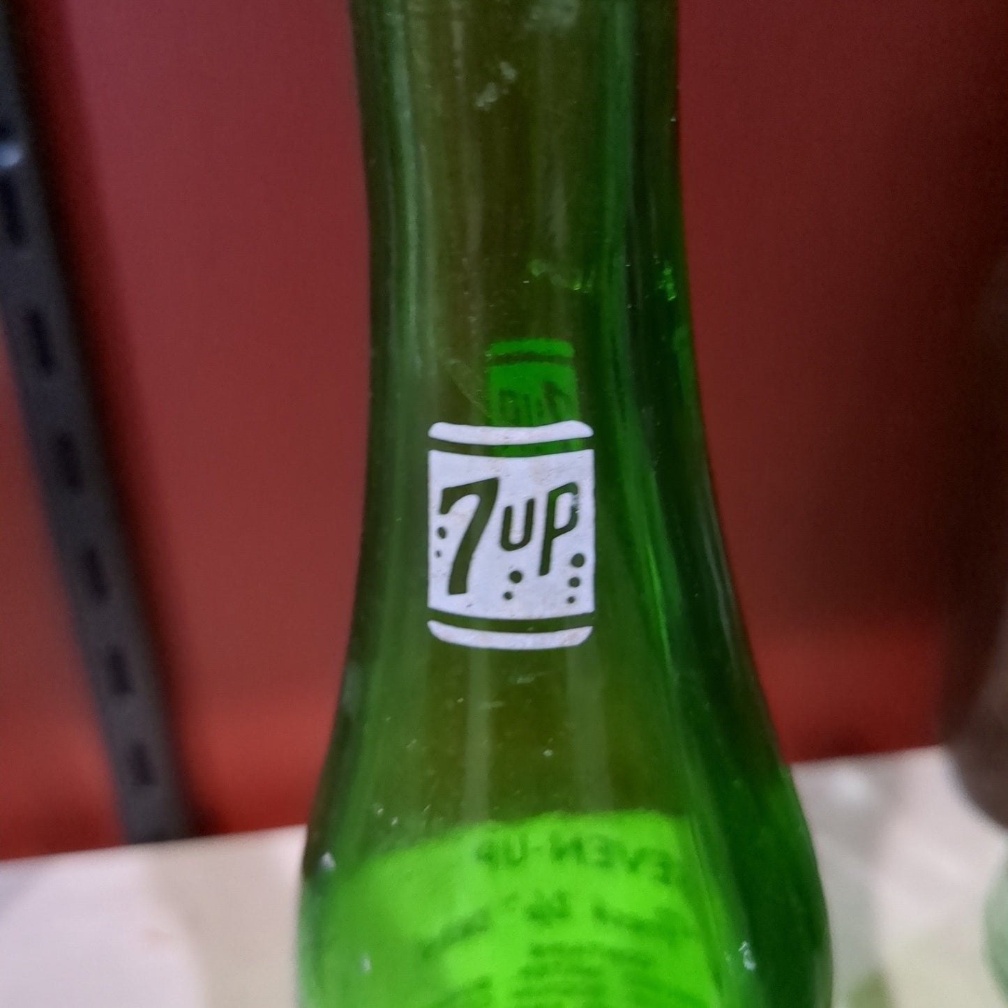 Vintage Soda Bottle 7-Up Bubble Swimsuit Lady Logo vsb8