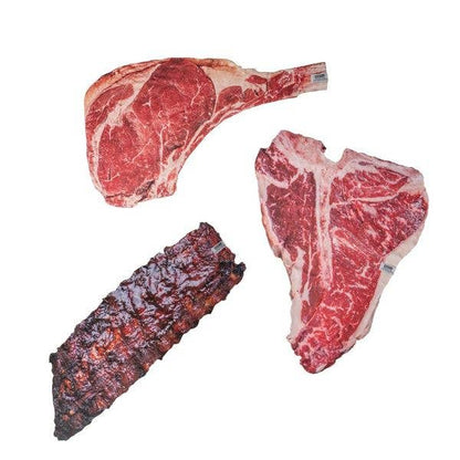 One Funny Towel from Meat Sweats Quick-Dry, Towel looks like T-Bone Steak Gift Idea. Ft3