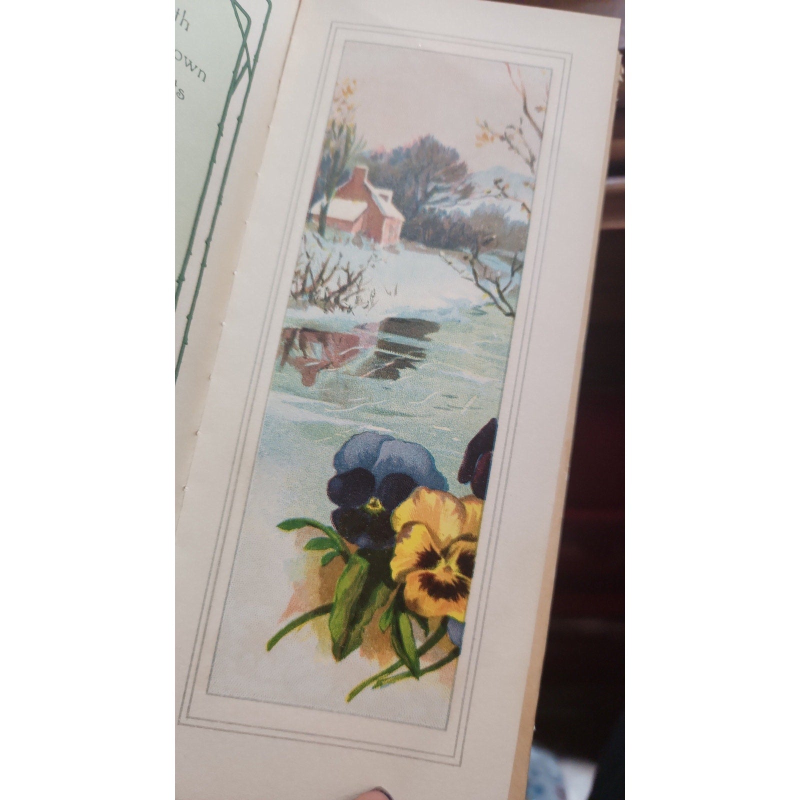 Antique book "A Christmas Day with Phillios Brooks"