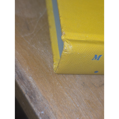 Vintage Hardcover Yellow Book Timeliner Charles Eric Maine 1955