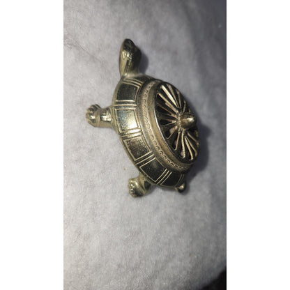 Vintage Brass Turtle Incense Holder br54