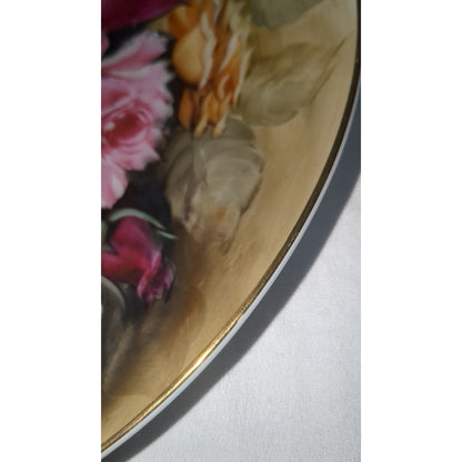 Vintage Ucagco Ceramics Hand Painted 12" Plate or Platter