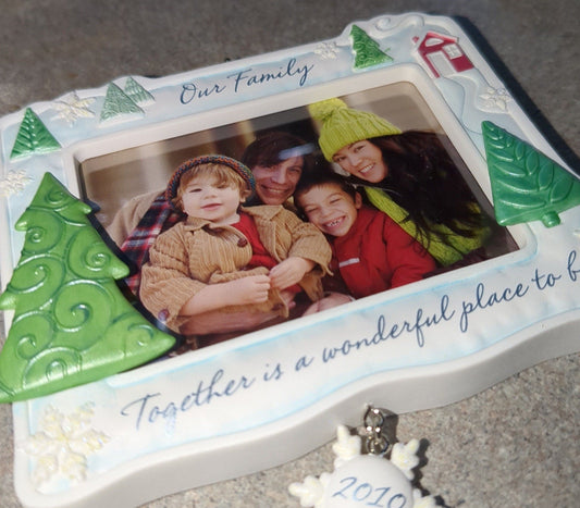 Hallmark Our Family Ornament in Box 2010