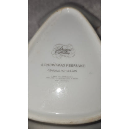 vintage Designer's Collection A Christmas Keepsake candy trinket dish