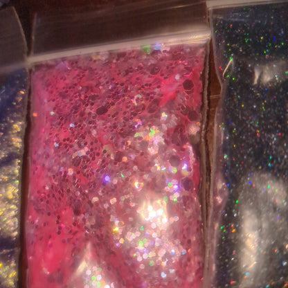 Premium Glitter Eight packages 1 oz Each