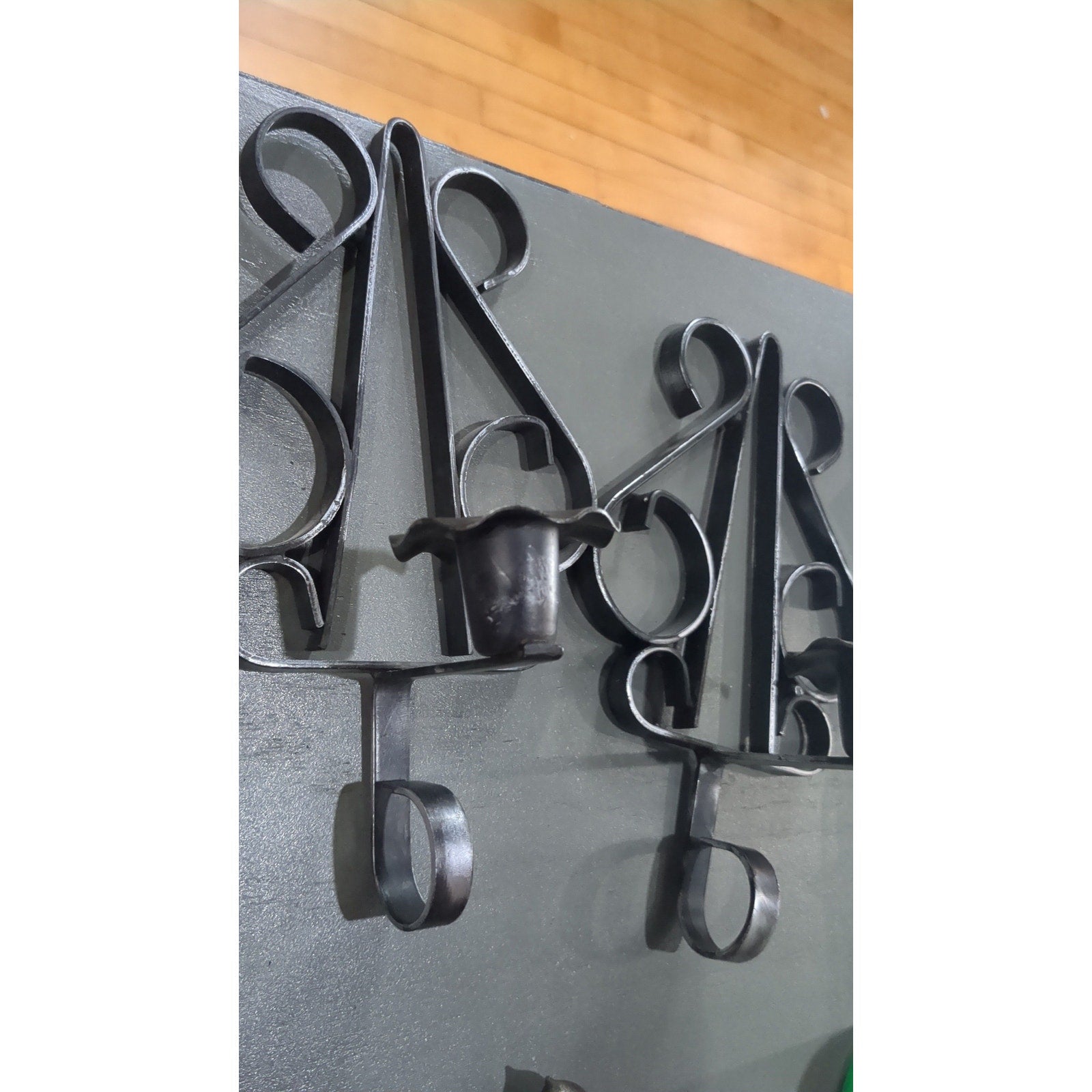 Vintage Metal Wall Hanging Candle Holders vwd5