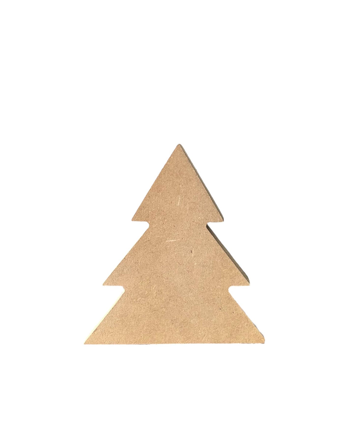 Unfinished MDF Primitive Rustic Wood Christmas Tree Triangular Style Medium ws18
