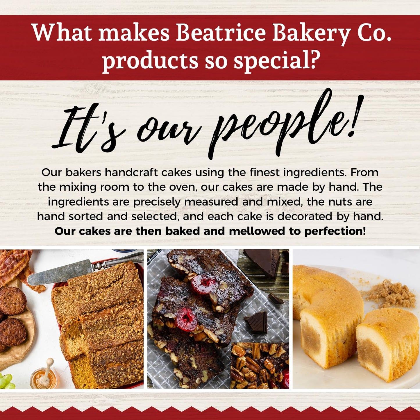 SALE | Grandma's Fruitcake in Holiday Tin | 3 lb | Beatrice Bakery