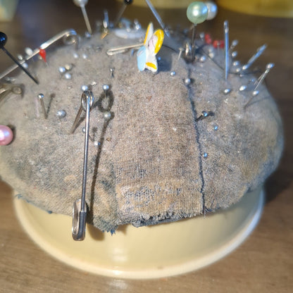 Vintage Celluloid Pin Cushion will Include the Pins cl09
