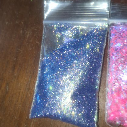 Premium Glitter Eight packages 1 oz Each