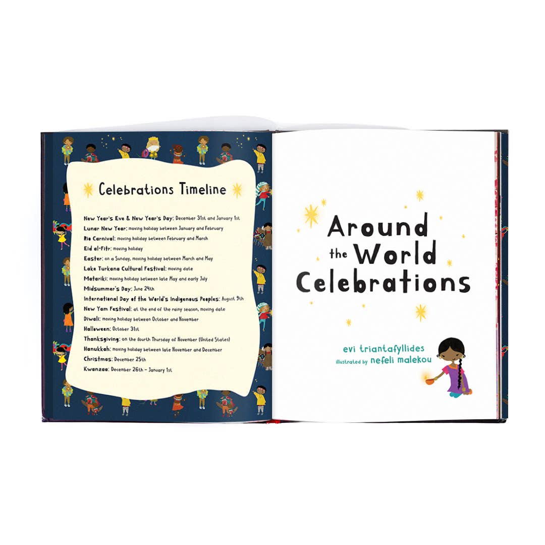 World Celebrations Book Kids – Discover 16 Holidays and Cultural Traditions
