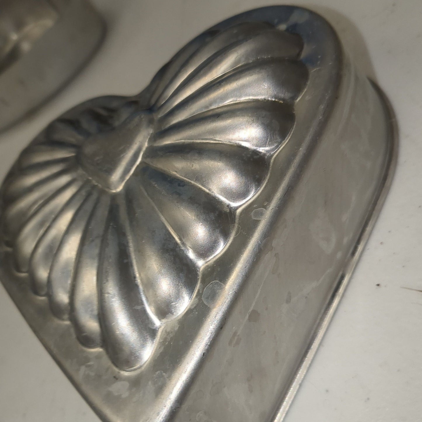 Vintage Aluminum Heart Mold Jello Cake Ice Mold alu114