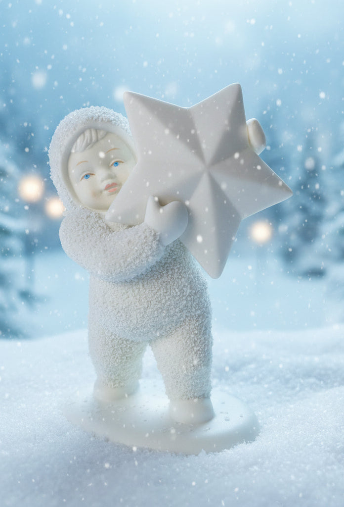 Department 56 Snowbabies "I Found the Biggest Star of All" CLEARANCE 68748 sb01