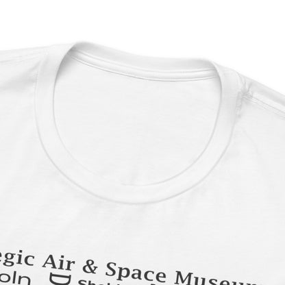 Nebraska Shirt – Landmarks Word Art Unisex Jersey Tee