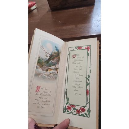 Antique book "A Christmas Day with Phillios Brooks"