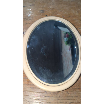 Vintage Celluloid Handheld Mirror