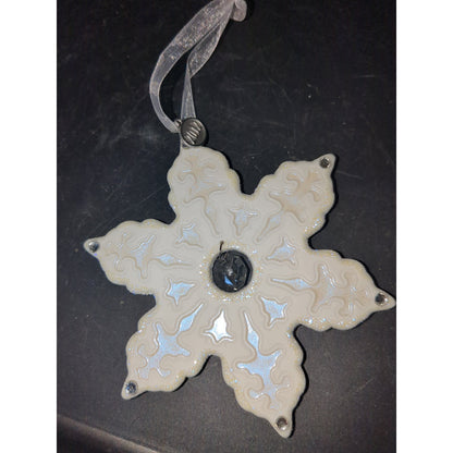 Hallmark Keepsake Ornament 2012 Porcelain Snowflake NIB ho8778