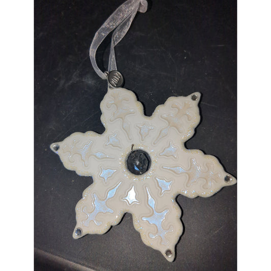 Hallmark Keepsake Ornament 2012 Porcelain Snowflake NIB ho8778