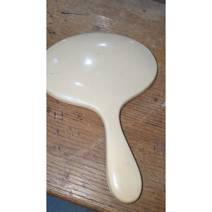 Vintage Celluloid Handheld Mirror