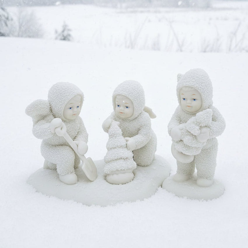 Department 56 Snowbabies “We’ll Plant The Starry Pines” CLEARANCE sb05