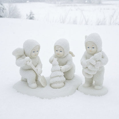 Department 56 Snowbabies “We’ll Plant The Starry Pines” CLEARANCE sb05