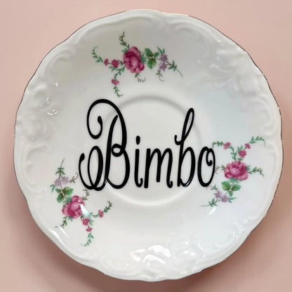 BImbo Vintage Plate