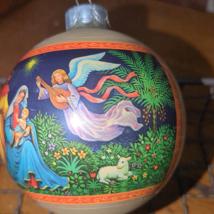 Vintage Hallmark Glass Ornament Joy of Heaven