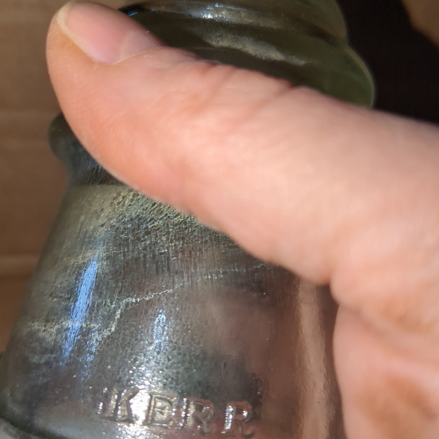 Vintage Insulator Kerr No. 2 Clear Glass Made in U.S.A. 10 72 kerr