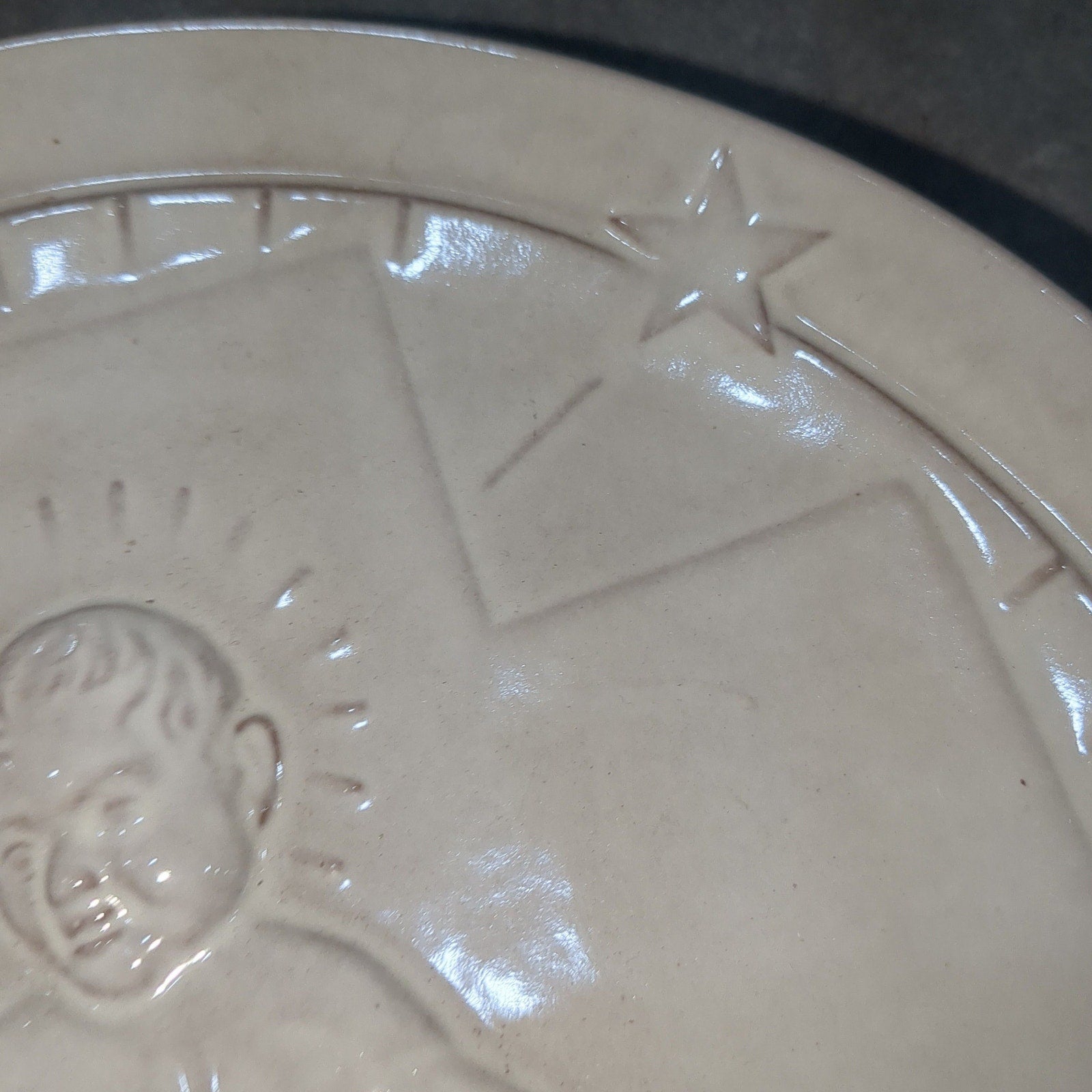 vintage Frankoma plate 1970 king of kings