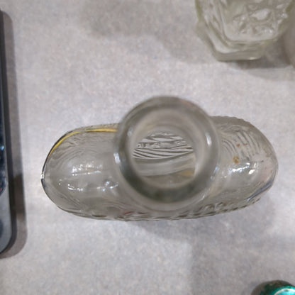 Vintage Liquor Bottle Glenmore Bourbon Clear Glass vlb2 g67