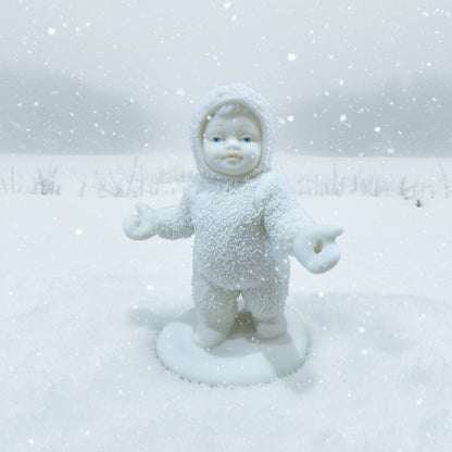 Department 56 Snowbabies "Look What I can Do" missing stars AS IS CLEARANCE sb02