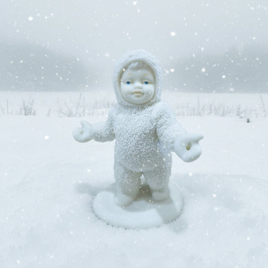 Department 56 Snowbabies "Look What I can Do" missing stars AS IS CLEARANCE sb02