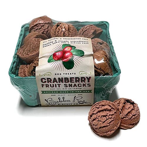 Pet Treat Cranberry Fruit Crate Box br1