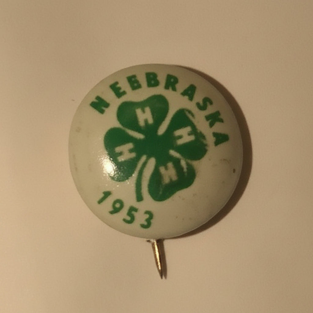 Vintage 4-H Recognition Pins Nebraska 4H