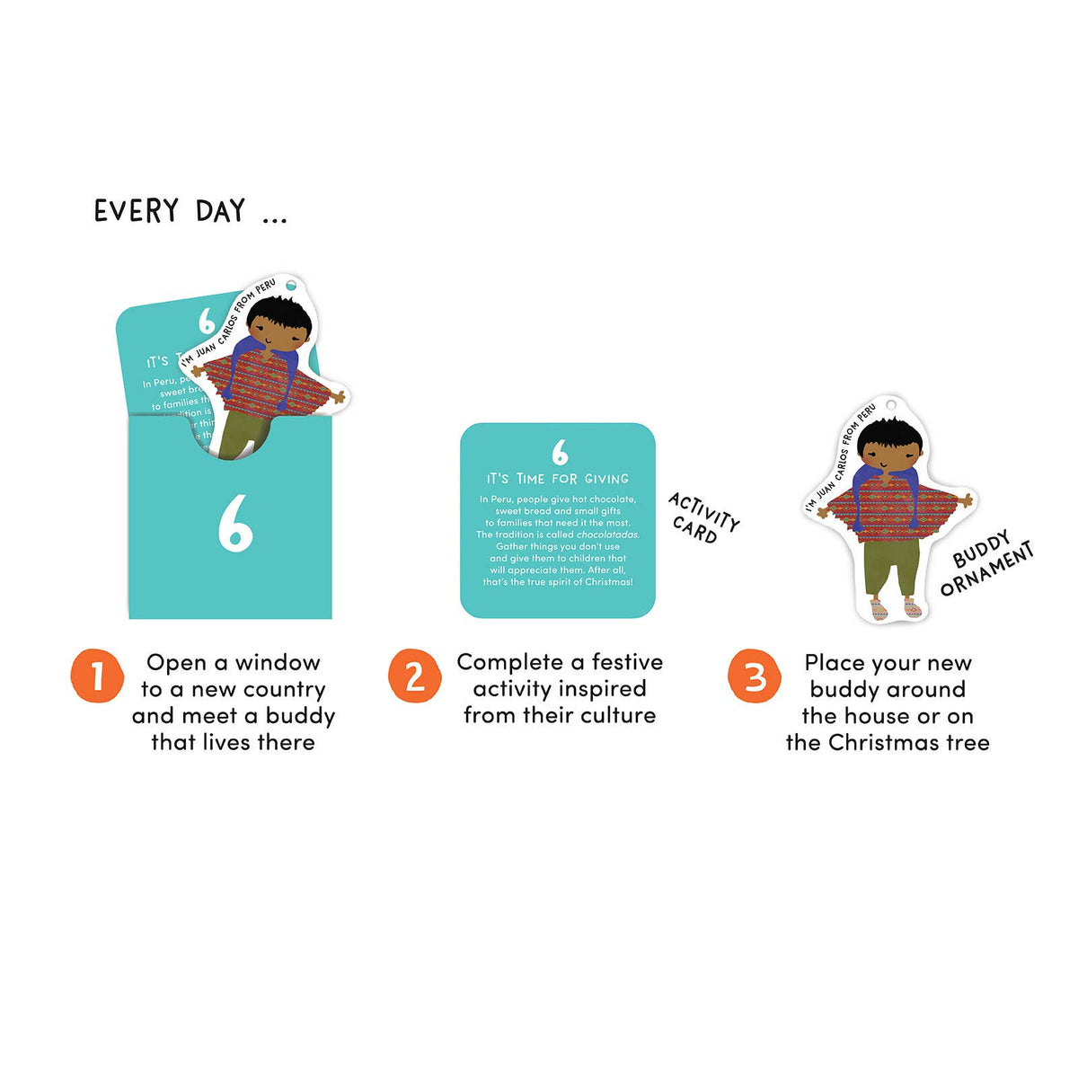 Advent Calendar Kid – Educational World Travel Interactive Experience