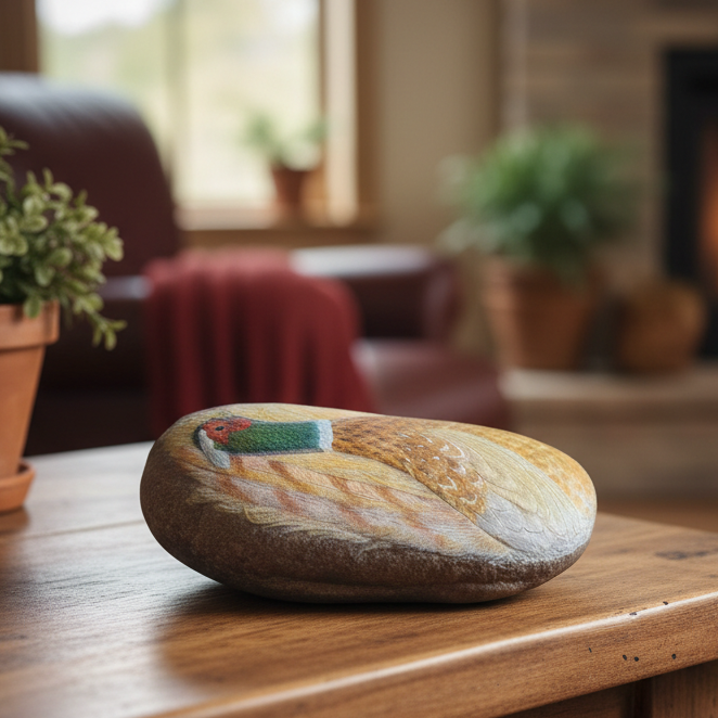 Nature's Canvas Pheasant Trinket Box gi7