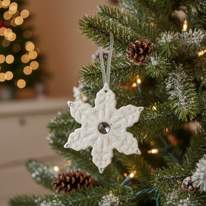 Hallmark Keepsake Ornament 2012 Porcelain Snowflake NIB ho8778