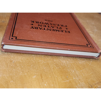 Vintage Hardcover Book Elementary Platen Presswork Ralph W. Polk 1931 Vb91