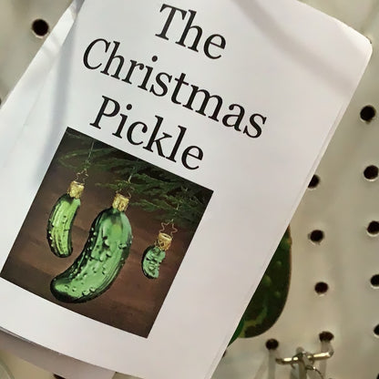 glass pickle ornament