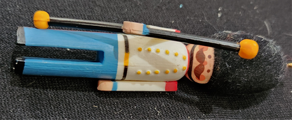 Vintage Hallmark Keepsake Ornament Miniature Clothespin Soldier England Queen's Royal Guard ornament 1st in Series 1982 hos1