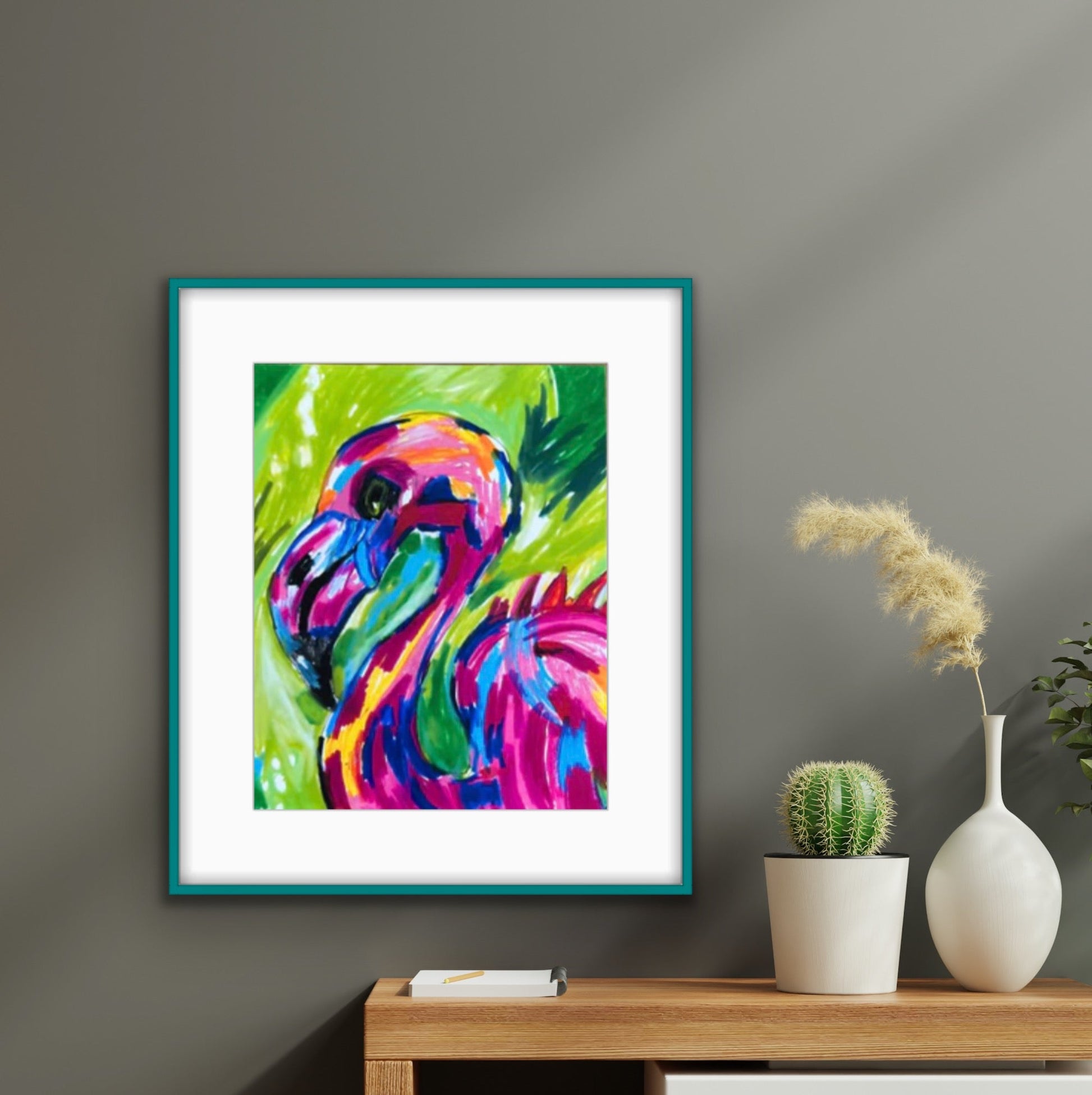 Pink Flamingo - Art Prints