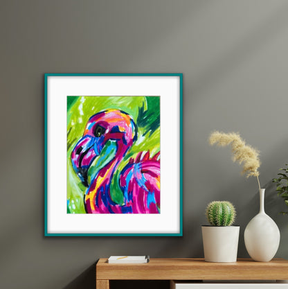 Pink Flamingo - Art Prints